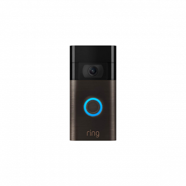All-new Ring Video Doorbell (2020) - 1080p HD Video - Schwarz