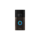 All-new Ring Video Doorbell (2020) - 1080p HD Video - Black