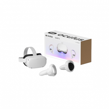 Oculus Quest 2 – Fortschrittliches All-In-One-Virtual-Reality-Headset Weiß – 64 GB
